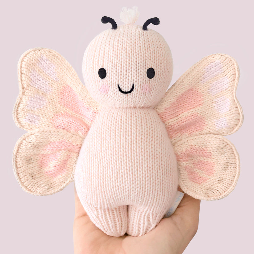 Cuddle + Kind Baby Butterfly - Petal Pink