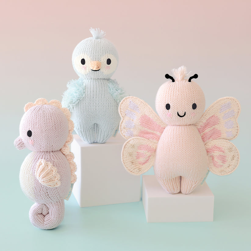 Cuddle + Kind Baby Butterfly - Petal Pink