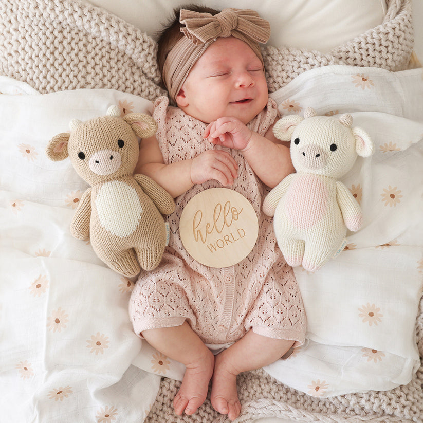 Cuddle + Kind Baby Cow - Jersey