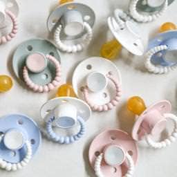 CMC Bubble Dummies Pack Of 2 - Oatmeal + Almond