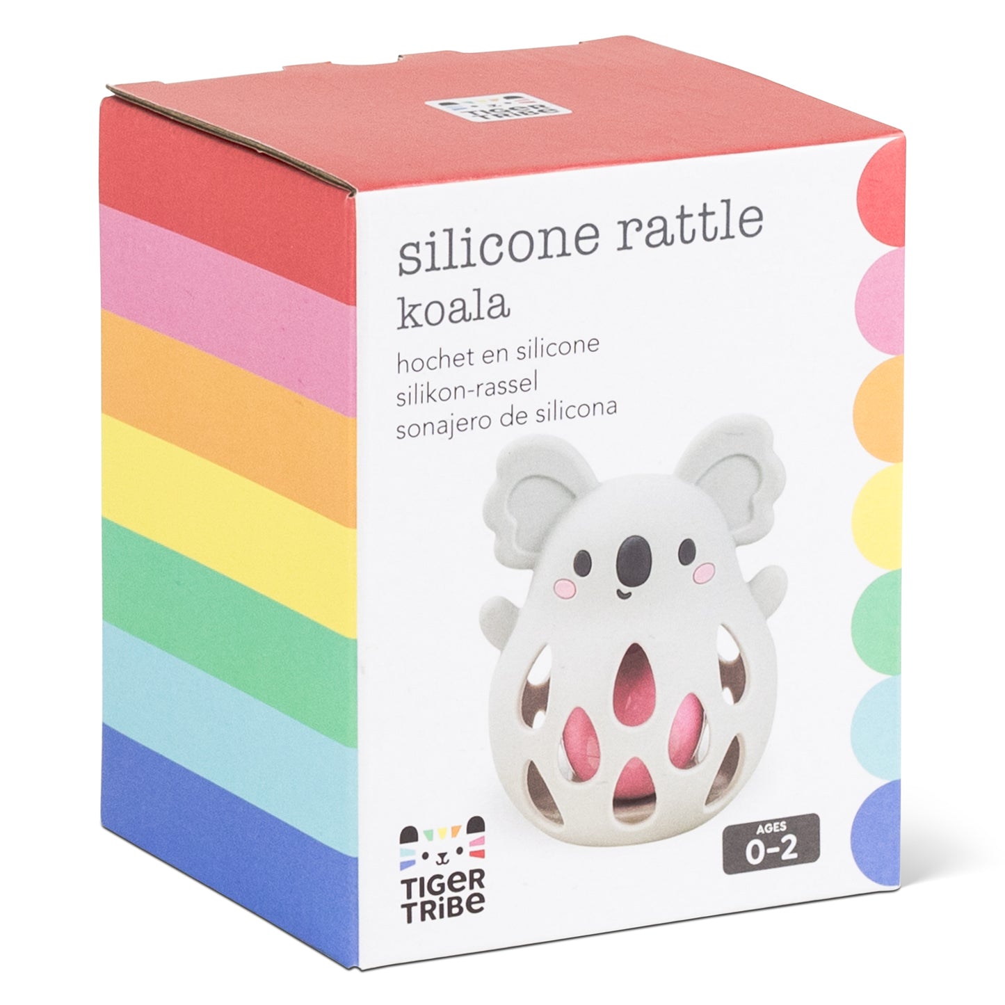 Tiger Tribe - Silicone Baby Rattle - Koala