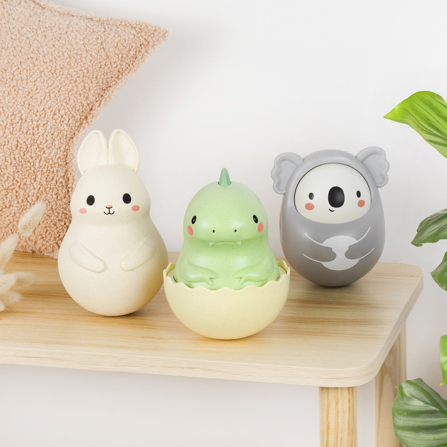 Tiger Tribe - Roly Poly Dino Baby Toy