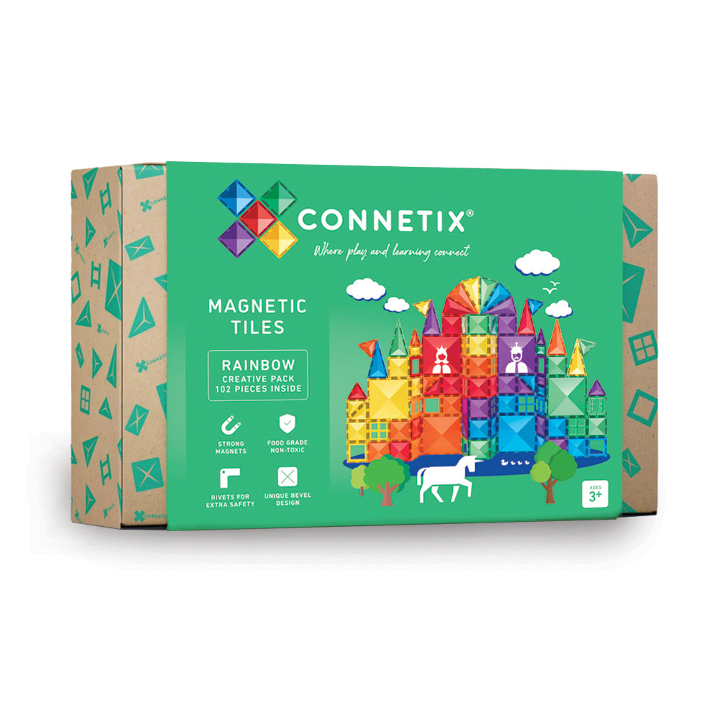 Connetix Tiles Rainbow Creative Pack 102 Piece