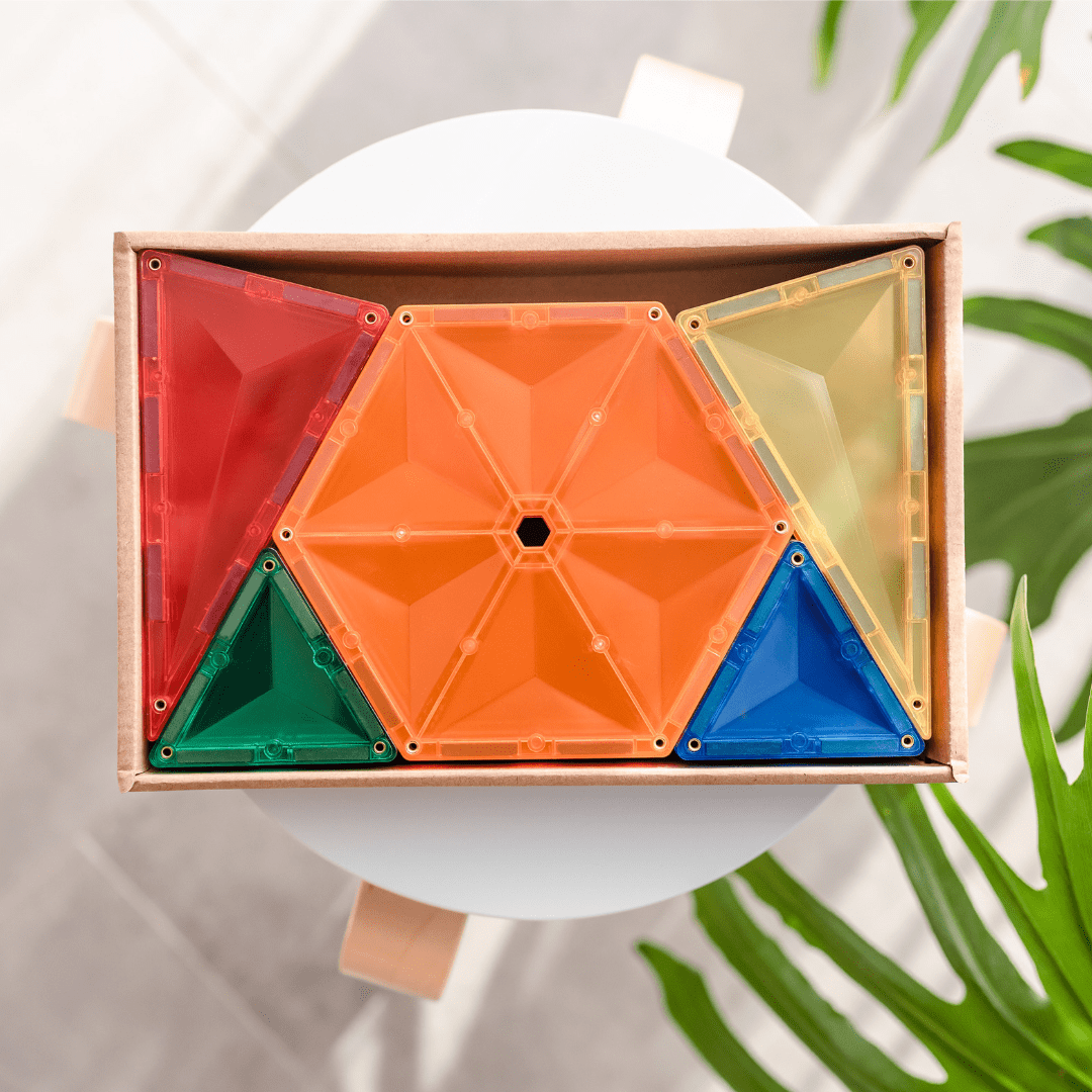 Connetix Tiles 30 Piece Geometry Pack AU