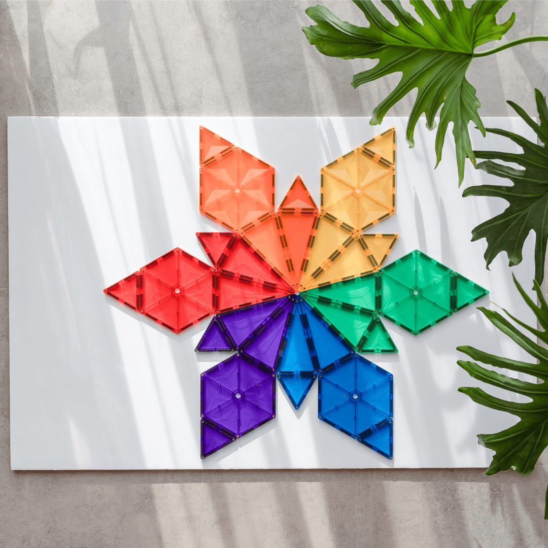 Connetix Tiles 30 Piece Geometry Pack AU