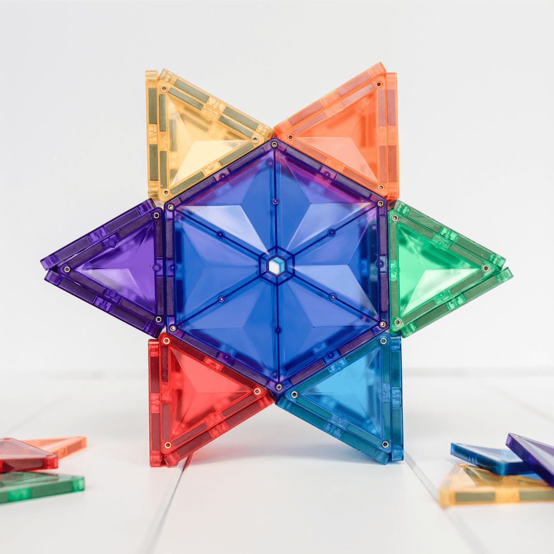 Connetix Tiles 30 Piece Geometry Pack AU