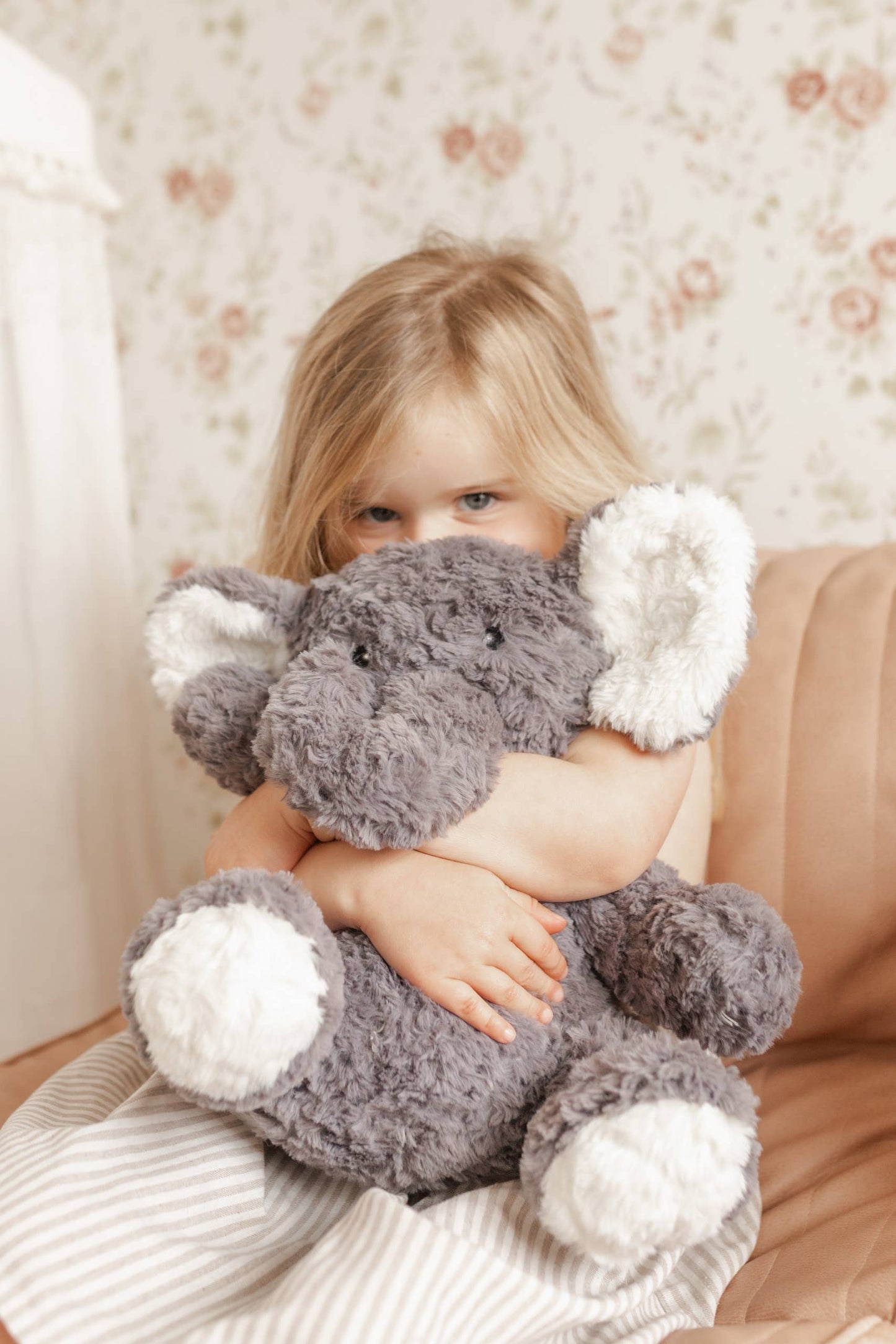 Eleanor The Weighted Elephant Sensory Plush Toy - 1.65kg