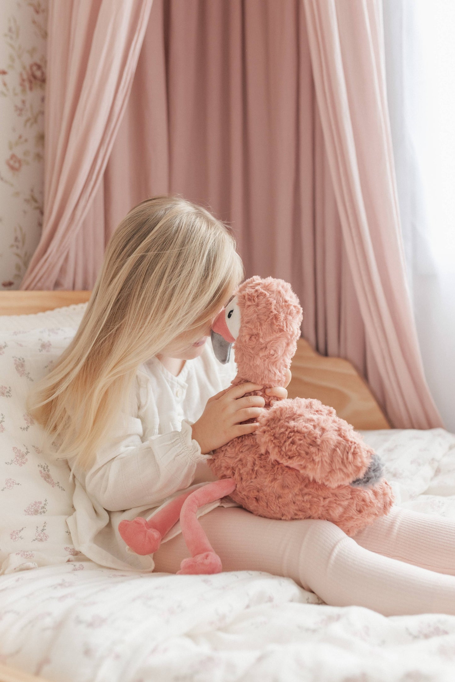 Francesca The Flamingo Sensory Weighted Toy