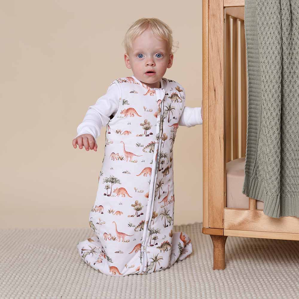 Snuggle Hunny Dino Organic Sleeping Bag 2.5 Tog