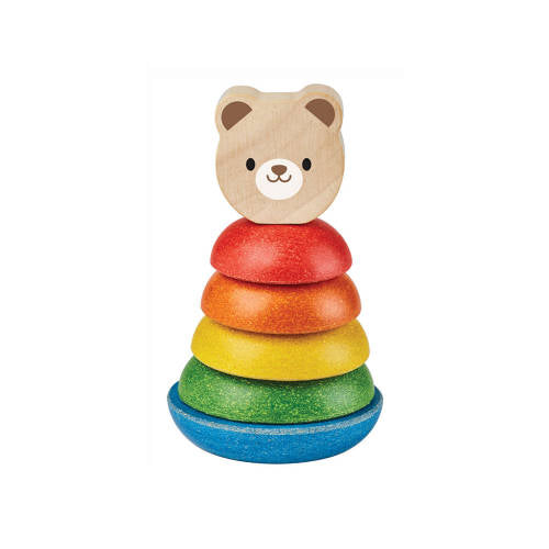 Plan Toys - Stacking Ring - Bear