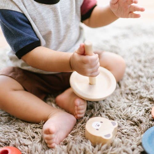 Plan Toys - Stacking Ring - Bear