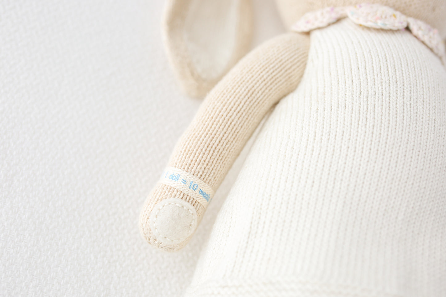Cuddle + Kind Regular Hannah The Bunny - Ivory 20" | Serenity Kids