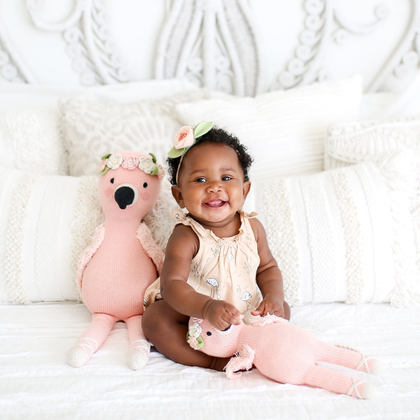 Cuddle + Kind Regular Penelope The Flamingo - 20" | Serenity Kids