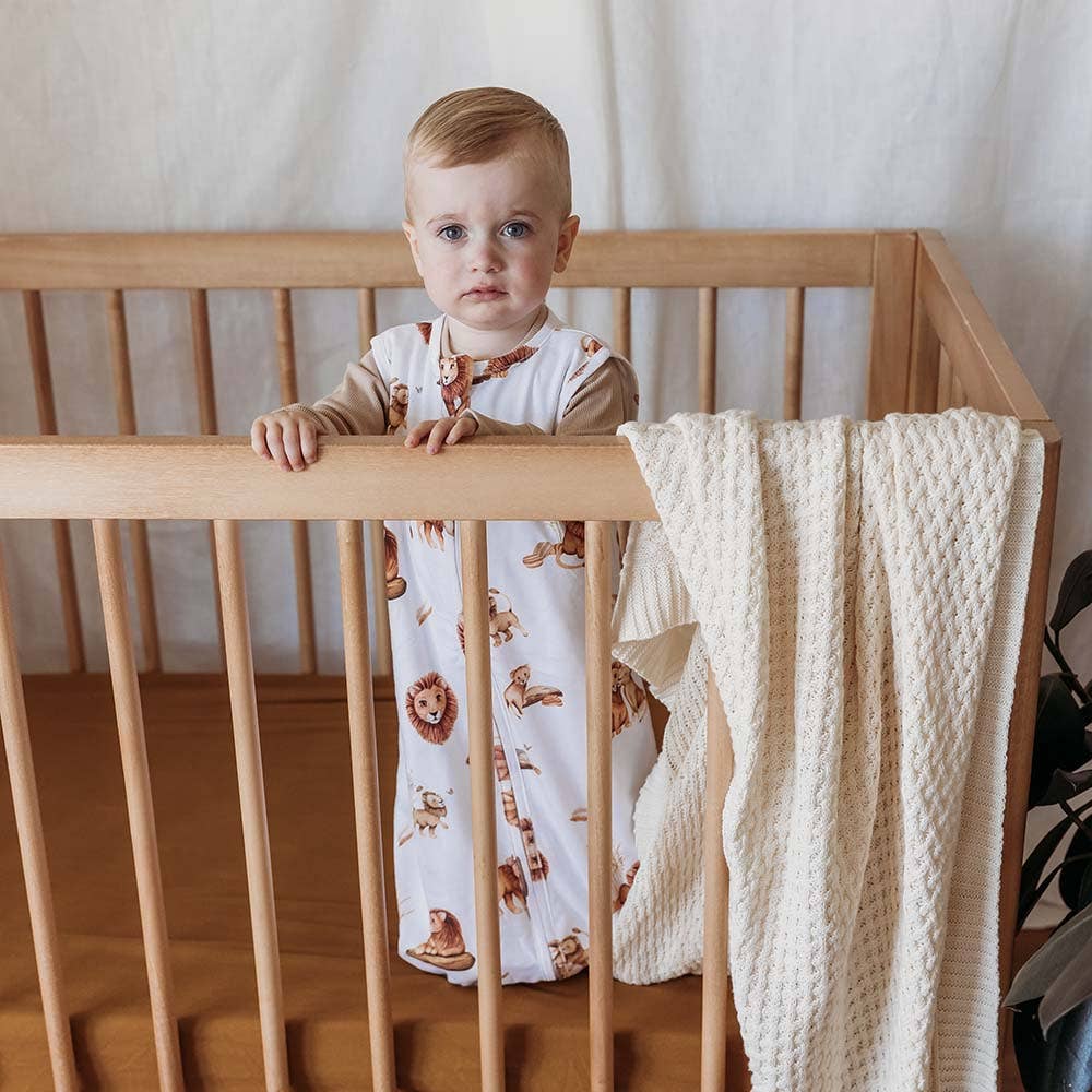 Snuggle Hunny Lion Organic Sleeping Bag 1.0 Tog