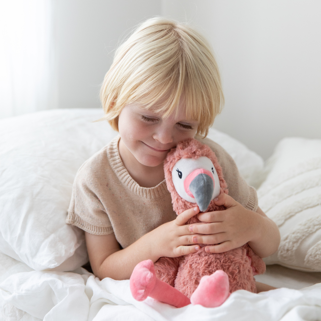 Francesca The Flamingo Sensory Weighted Toy