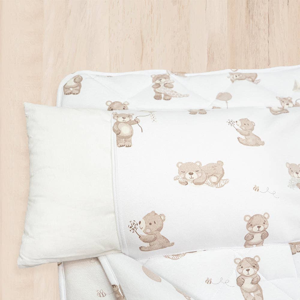 Organic Nap Mat - Cuddly Bear