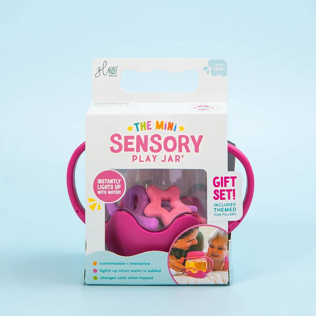 Jellystone Mini Sensory Play Jar® Gift Set - PINK Gumdrop