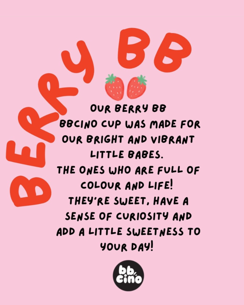 Berry BB Kids Keep Cup - 240ml (STRAW INCLUDED)