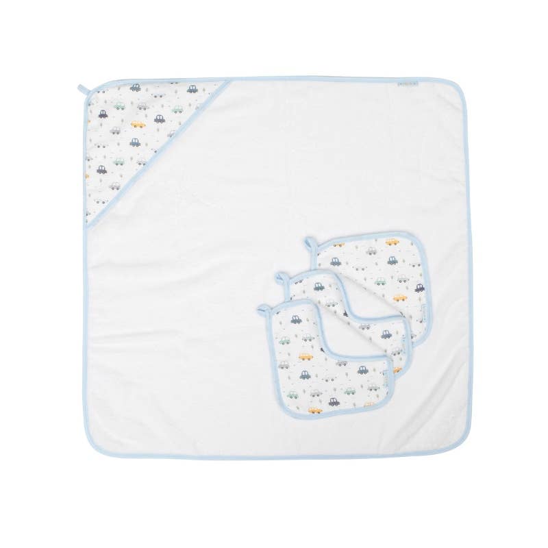 Wash Cloths 3pk - Beep Beep