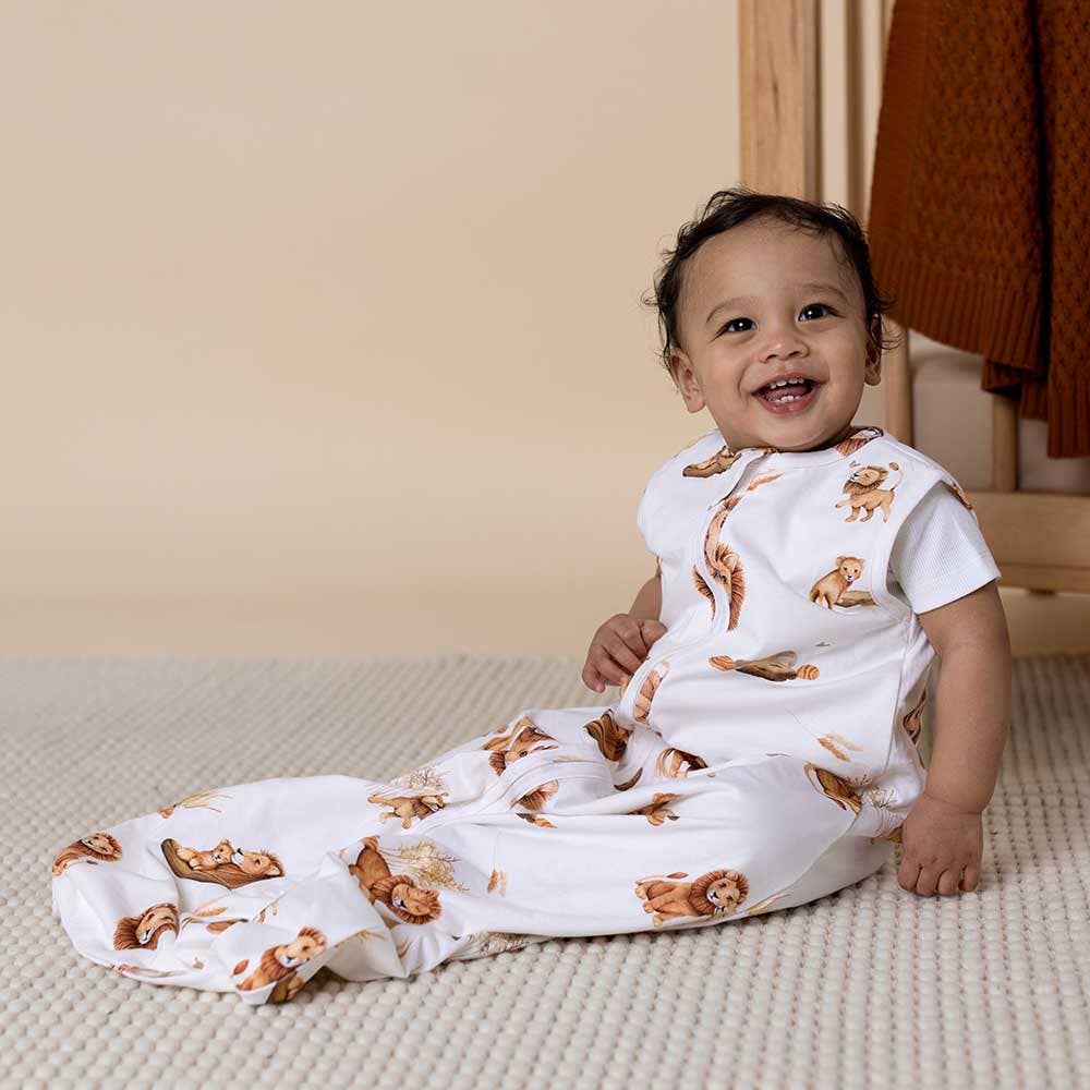 Snuggle Hunny Lion Organic Sleeping Bag 1.0 Tog