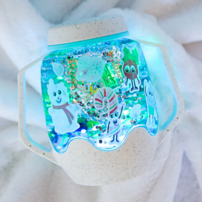 Jellystone DIY Sensory Jar Gift Set - Sensory Snowglobe