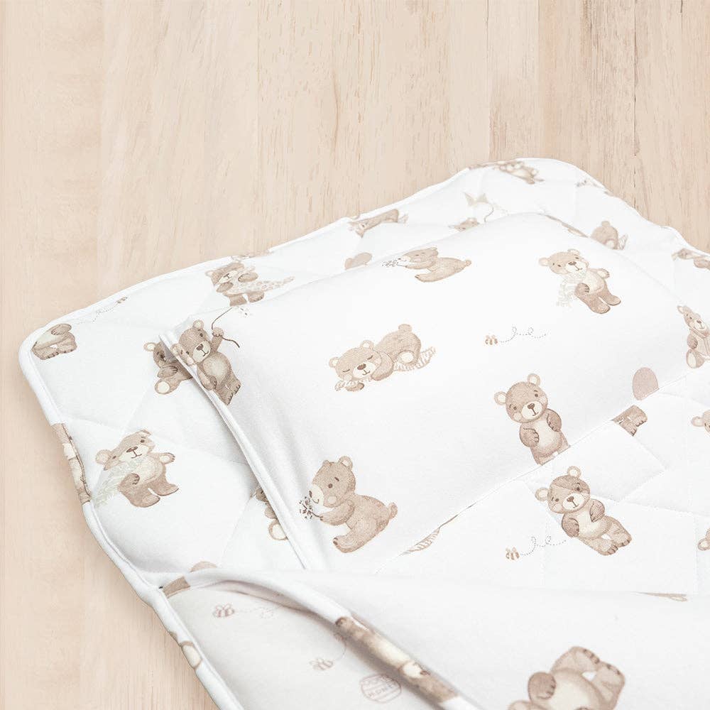 Organic Nap Mat - Cuddly Bear