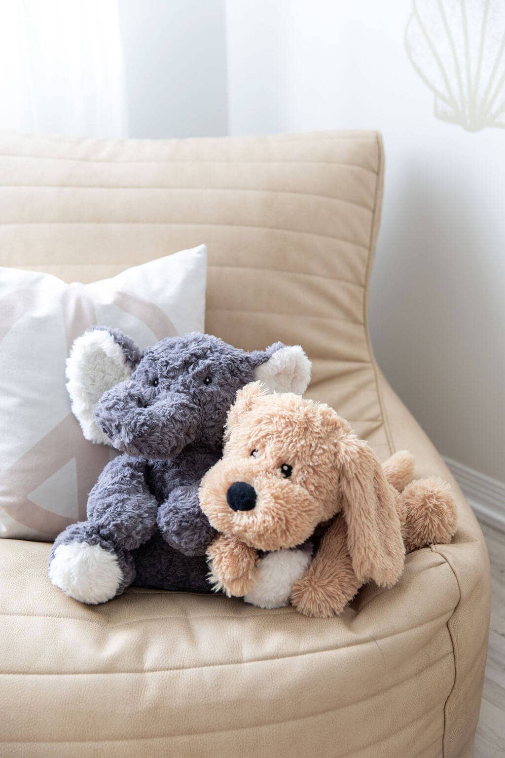 Eleanor The Weighted Elephant Sensory Plush Toy - 1.65kg