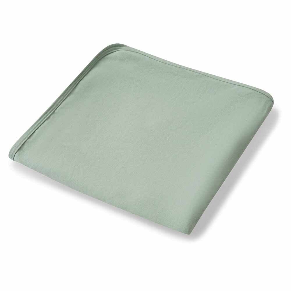 Snuggle Hunny Sage Baby Jersey Wrap & Beanie Set