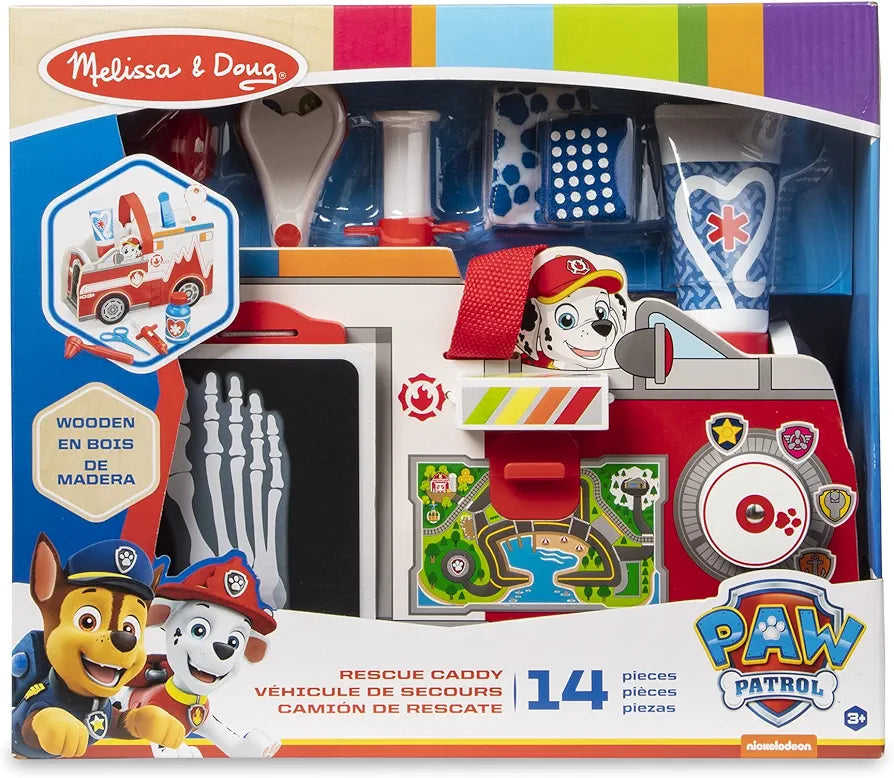 Melissa & Doug - Paw Patrol Marshall Wooden Rescue Caddy