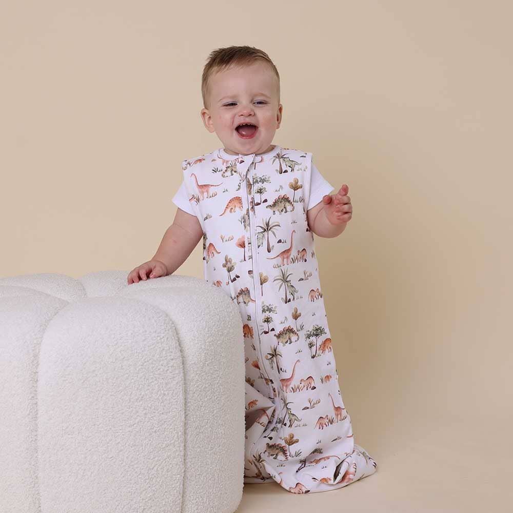 Snuggle Hunny Dino Organic Sleeping Bag 1.0 Tog