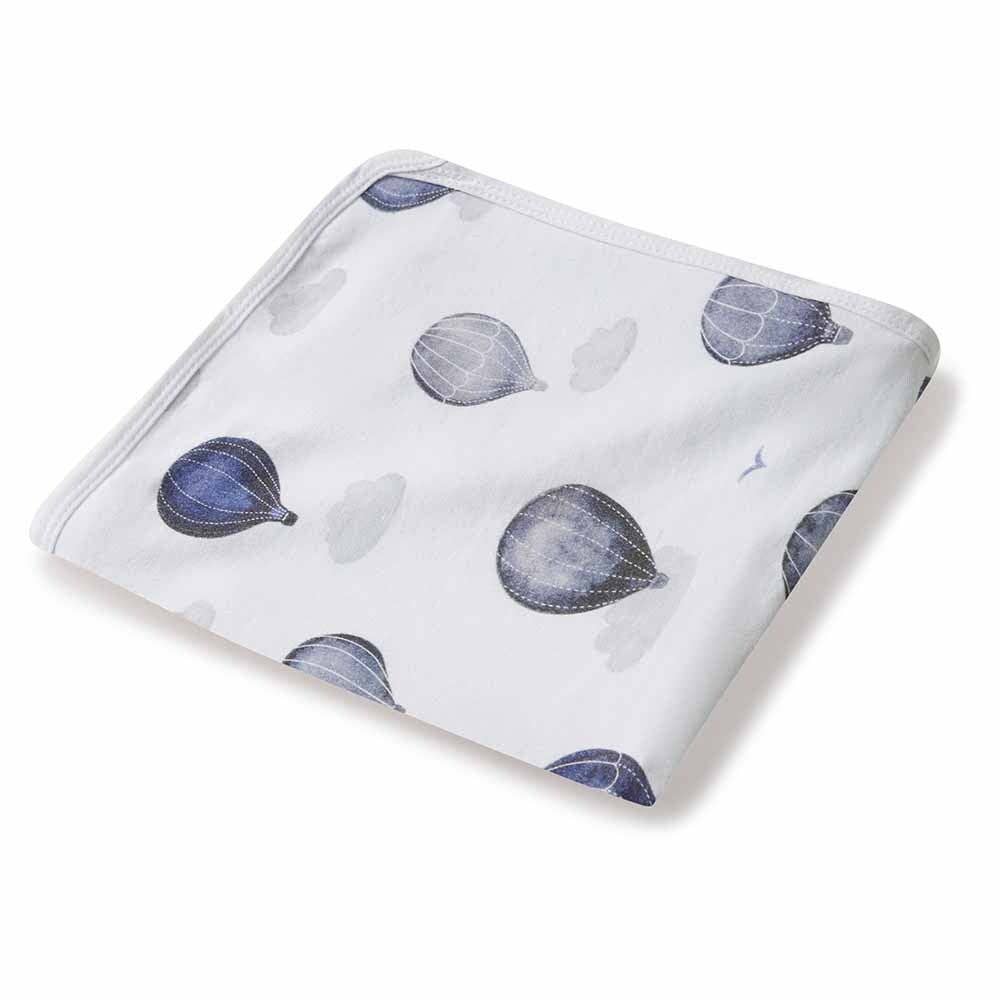 Snuggle Hunny Cloud Chaser Baby Jersey Wrap & Beanie Set