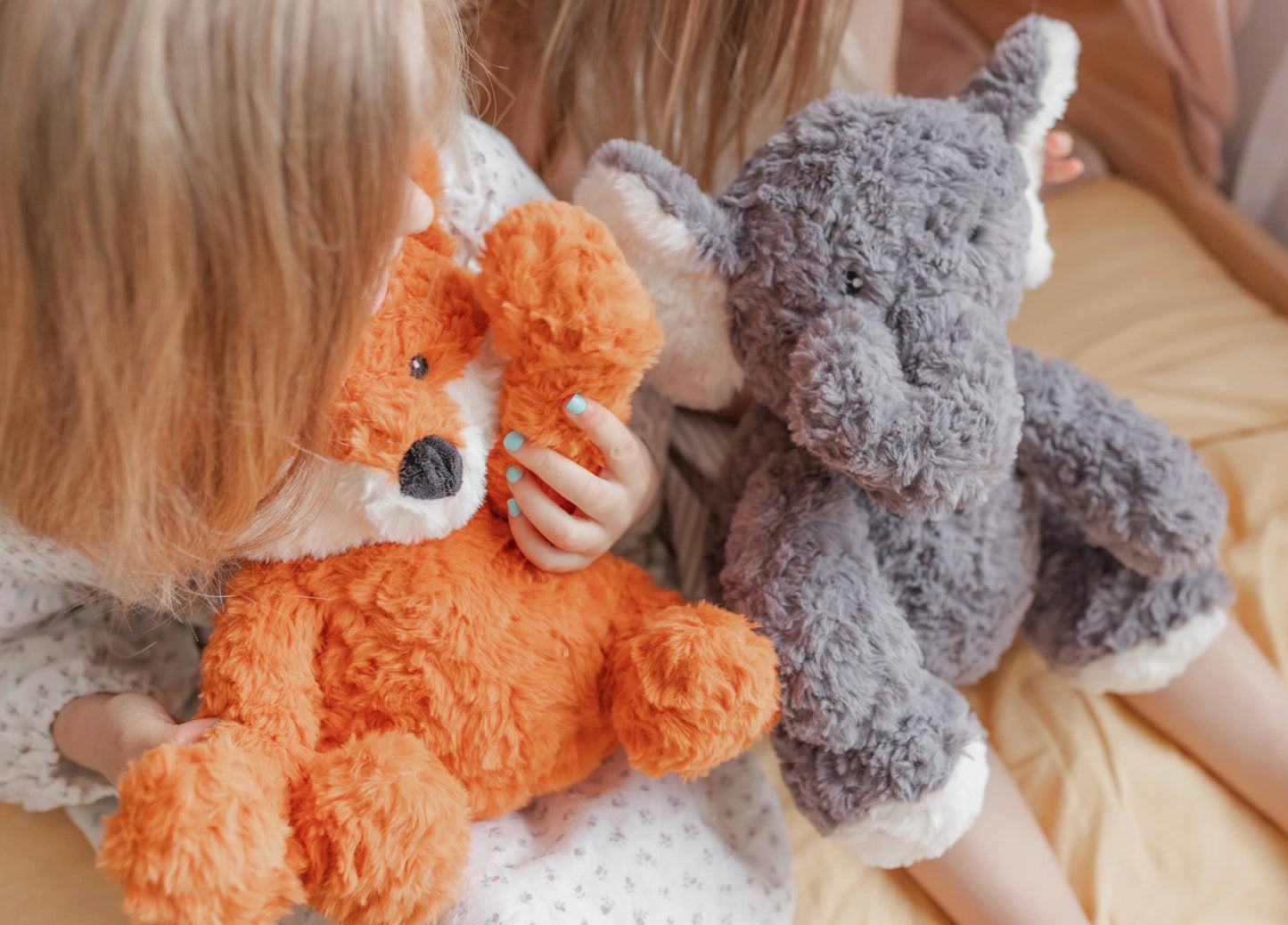 Eleanor The Weighted Elephant Sensory Plush Toy - 1.65kg