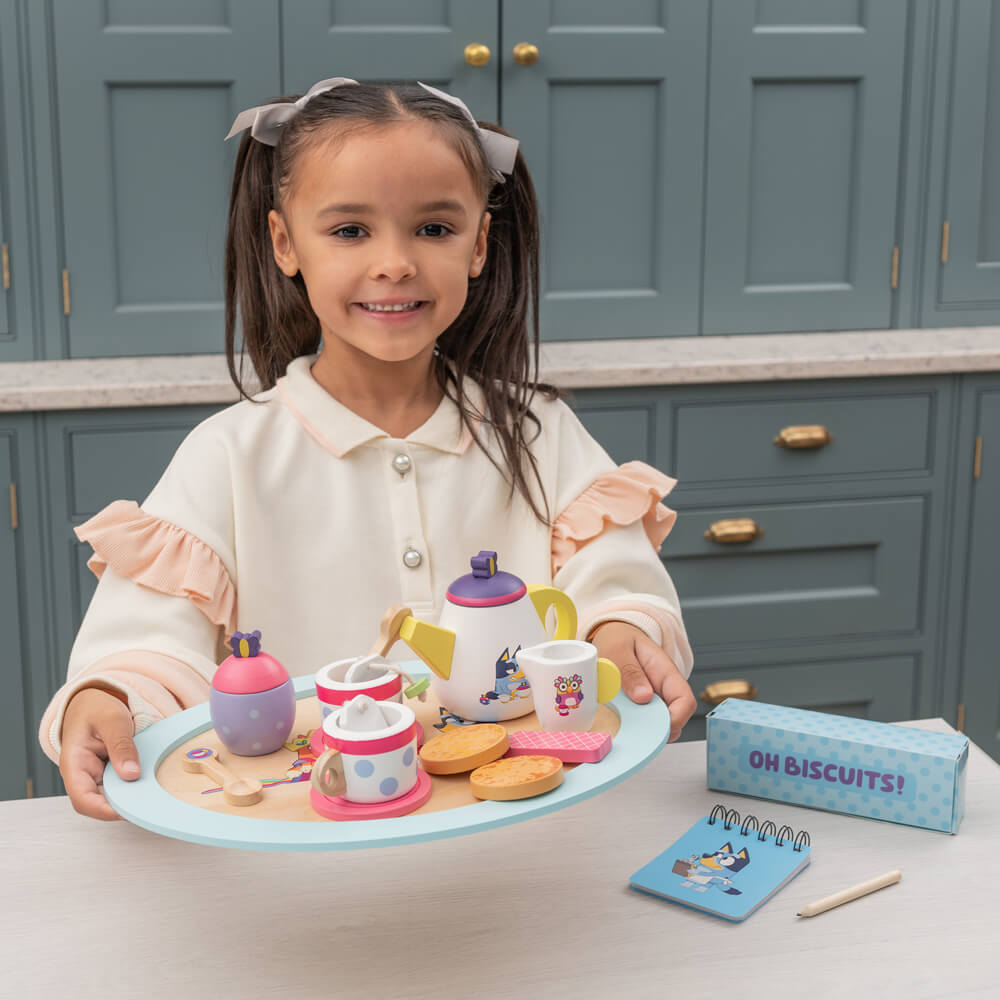 Bluey Wooden Tea Party Set | Serenity Kids