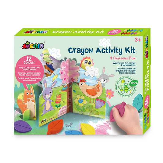 Leaf Crayon Activity Kit - 4 Seasons Fun