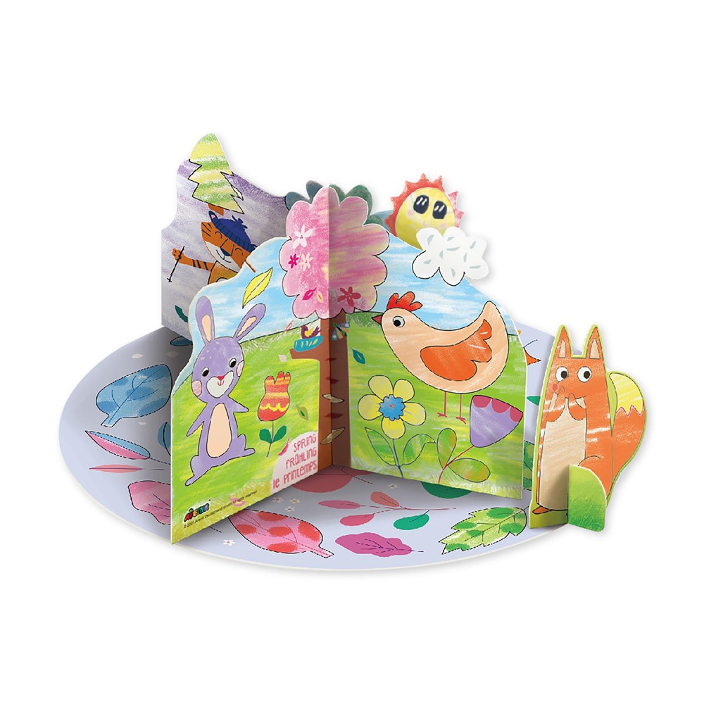Leaf Crayon Activity Kit - 4 Seasons Fun