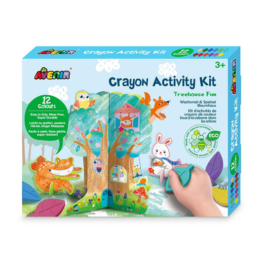 Leaf Crayon Activity Kit - Treehouse Fun