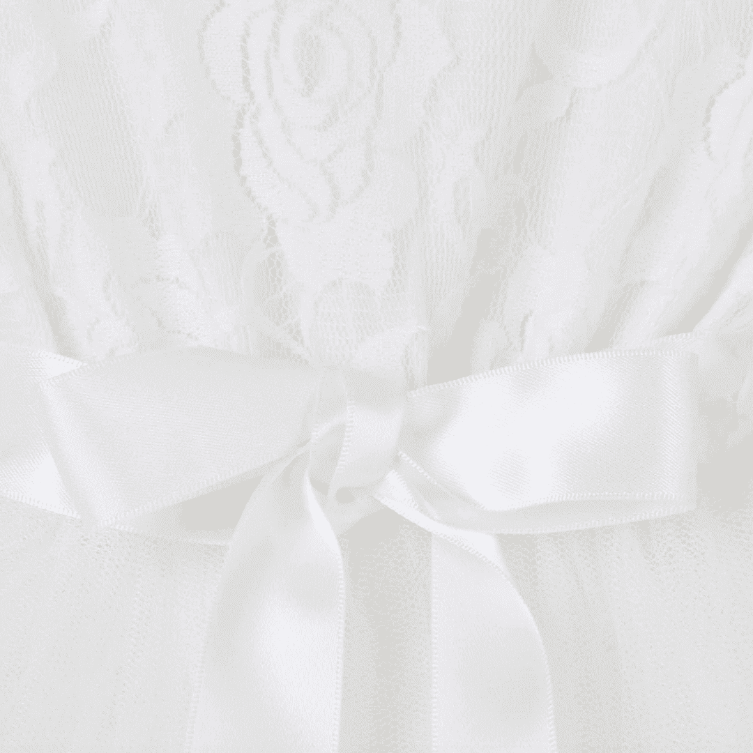 Baby Girl's My First Lace Tutu Long Sleeve - Ivory