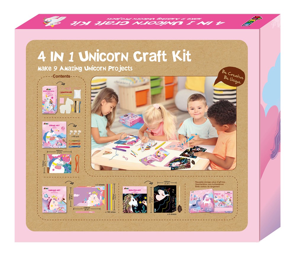 Four in One Unicorn Craft Kit