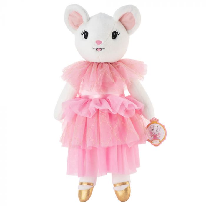 Claris In Paris Statement Plush 50cm - Parfait Pink
