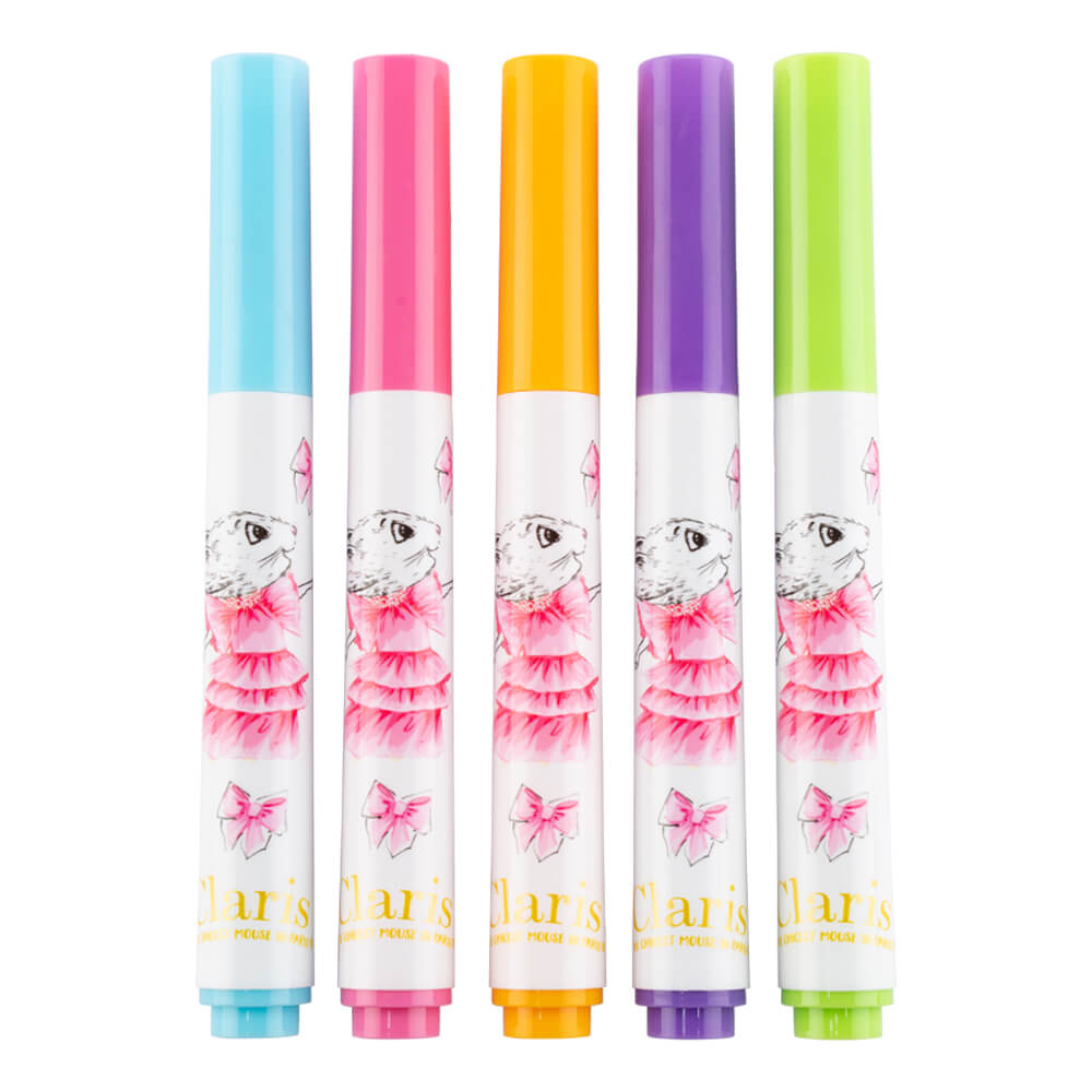 Claris In Paris Marker Set of 5 | Serenity Kids