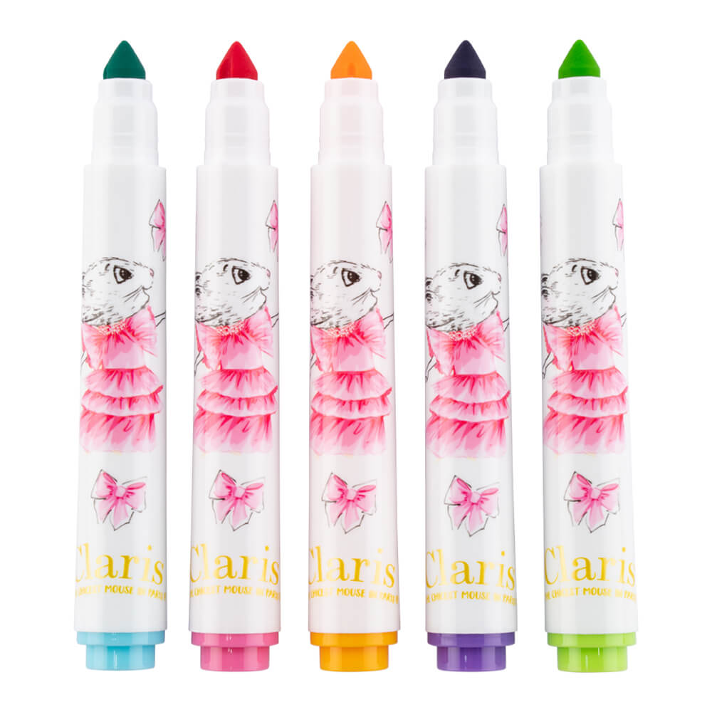 Claris In Paris Marker Set of 5 | Serenity Kids