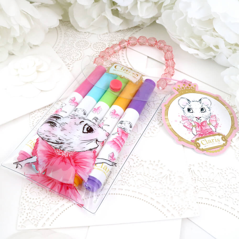 Claris In Paris Marker Set of 5 | Serenity Kids