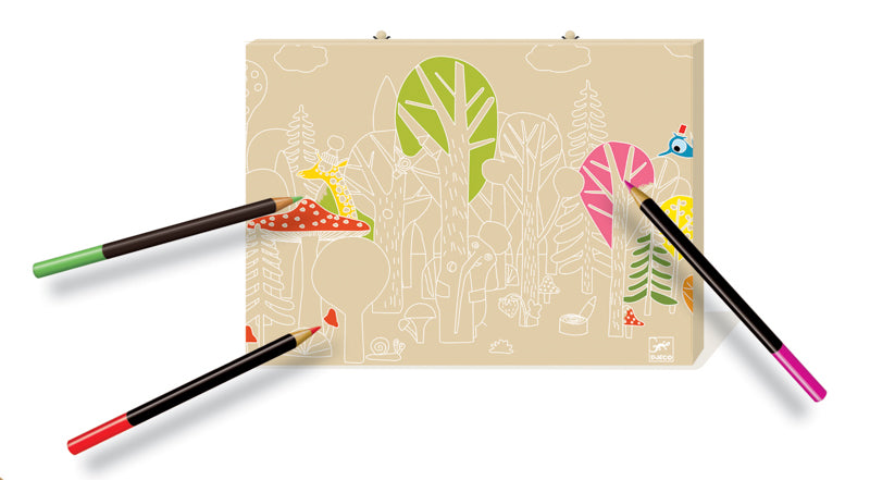 Big Box Of Colours Wooden Artbox
