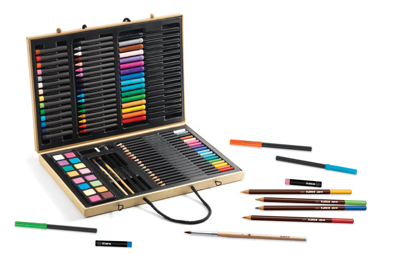 Big Box Of Colours Wooden Artbox