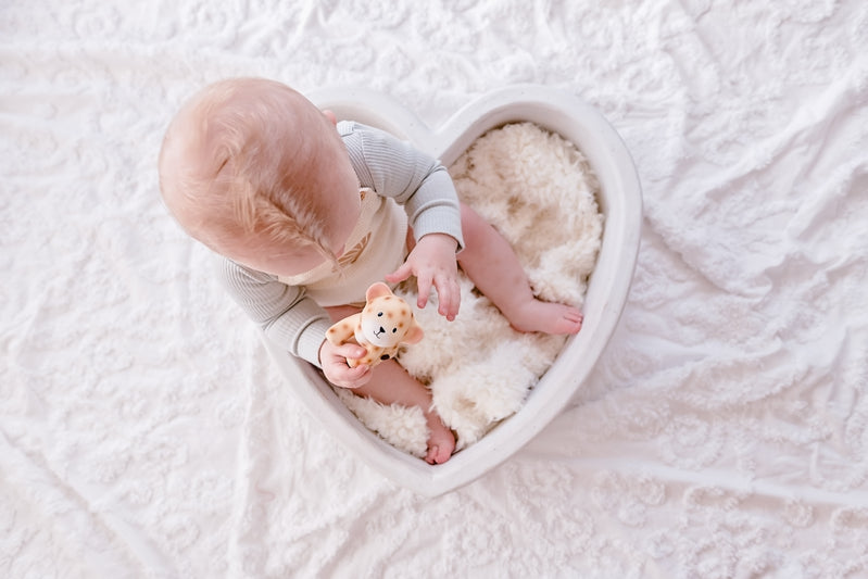 Natural Rubber Teething Toy - Leopard