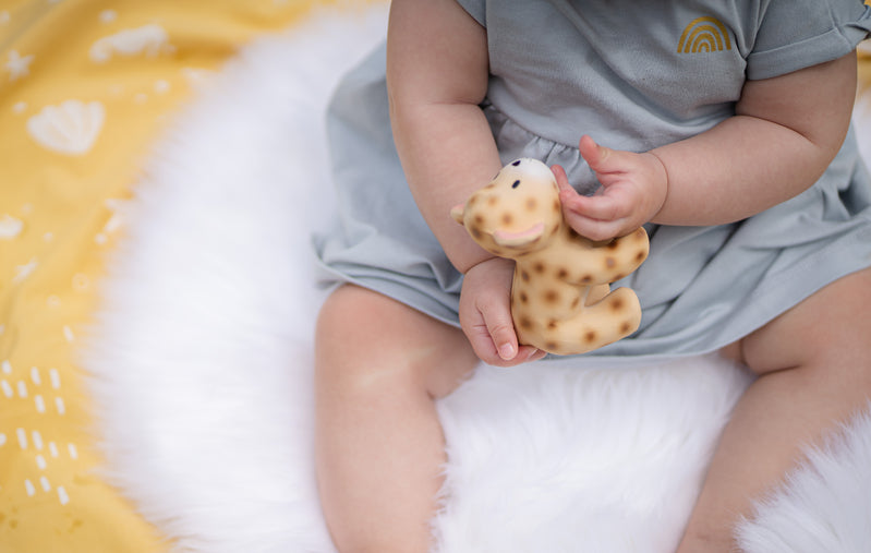 Natural Rubber Teething Toy - Leopard
