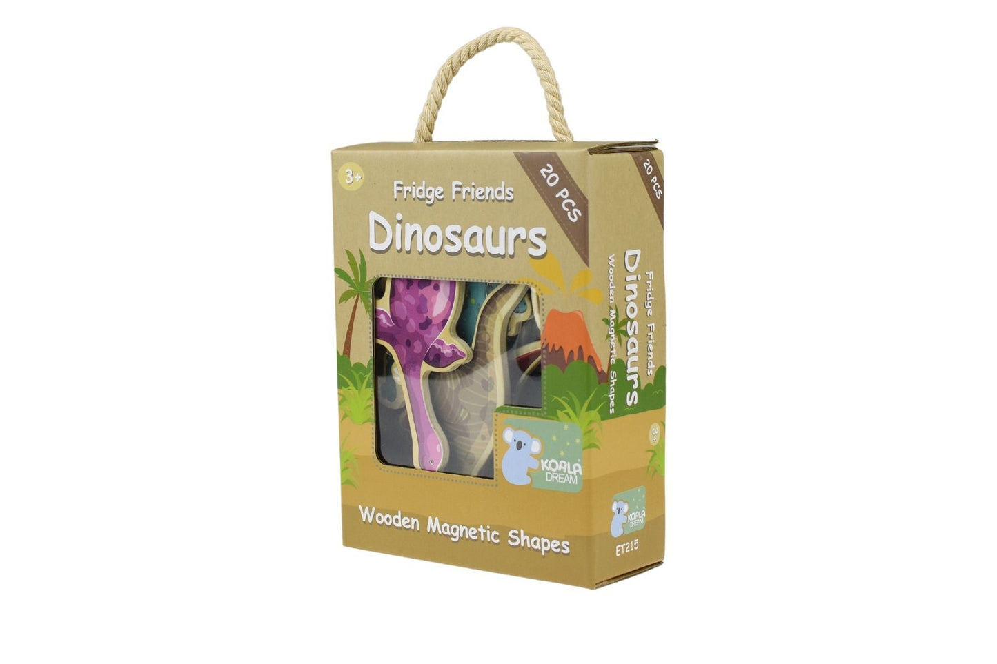 FRIDGE FRIENDS MAGNETIC DINOSAURS 20PCS