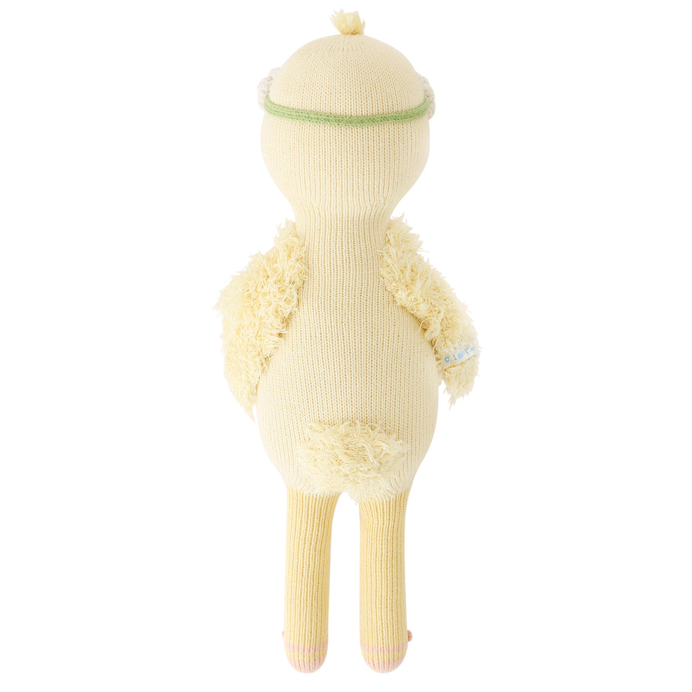 Cuddle + Kind Little Flora The Duckling - Ivory 13" | Serenity Kids