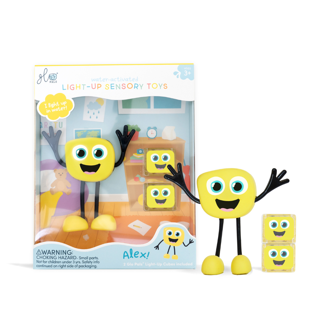 Jellystone Glo Pal Character Alex - Yellow