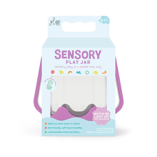 Jellystone - Glo Pal Sensory Play Jar - Purple